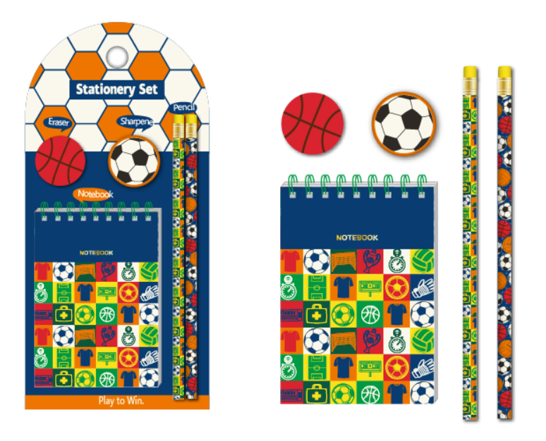 Football Series Children's Stationery Set FB001